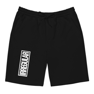 Irregular Box Vertical Men's fleece shorts