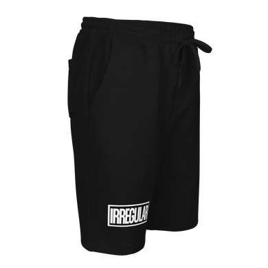 Irregular Box Horizontal Men's fleece shorts