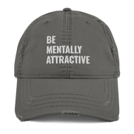 BMA Embroidered Distressed Dad Hat
