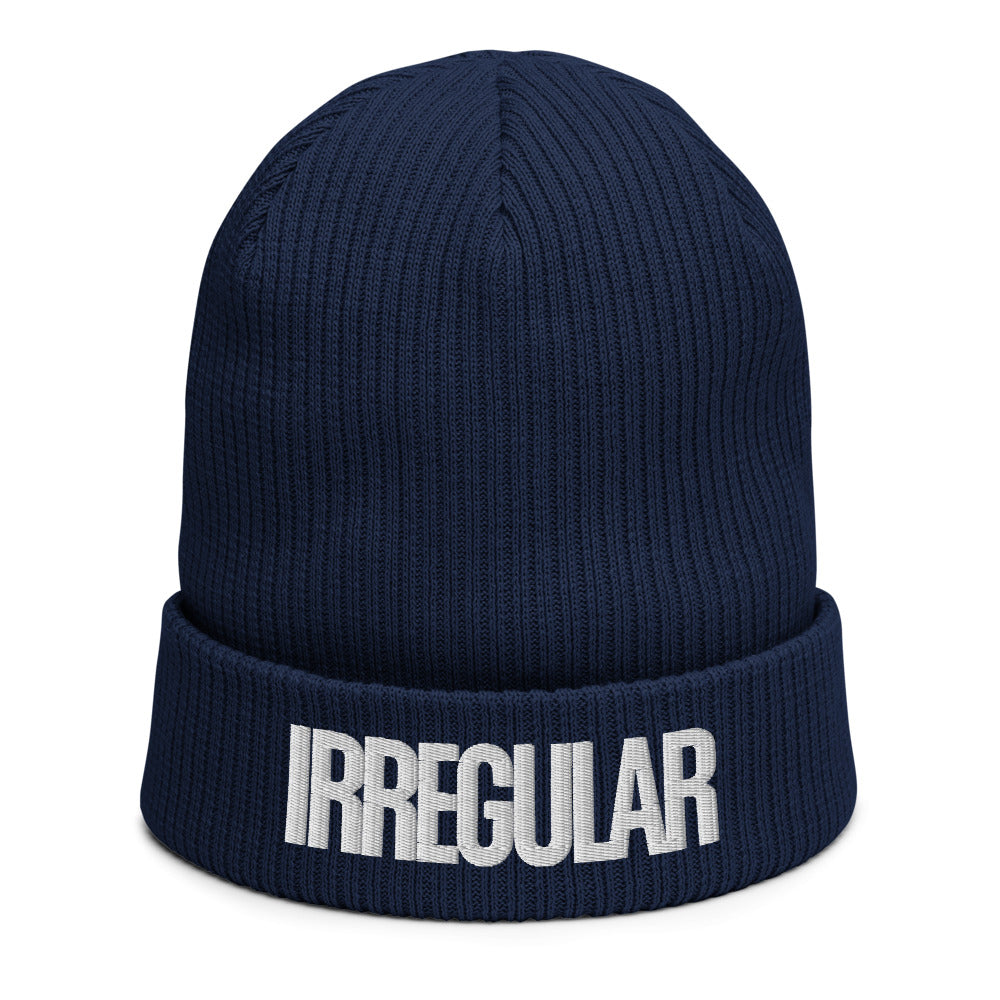 Irregular Organic Ribbed Beanie