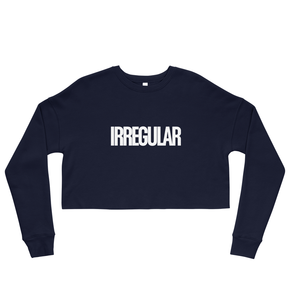 Irregular Crop Sweatshirt