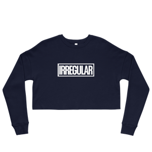 Irregular Box Crop Sweatshirt